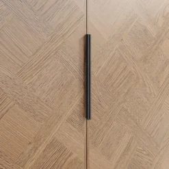 Industrial Oak 2 Door Wardrobe -Furniture Specialty Store IB 2DR 07 scaled