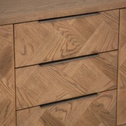 Industrial Oak Large 2 Door 3 Drawer Sideboard 18 Industrial Oak Large 2 Door 3 Drawer Sideboard -Furniture Specialty Store IB LS 10 scaled