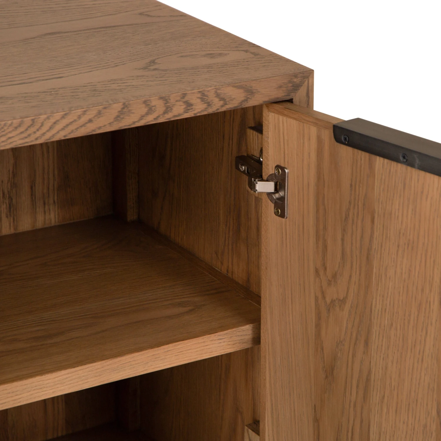 Industrial Oak Large 2 Door 3 Drawer Sideboard 7 Industrial Oak Large 2 Door 3 Drawer Sideboard - Image 7