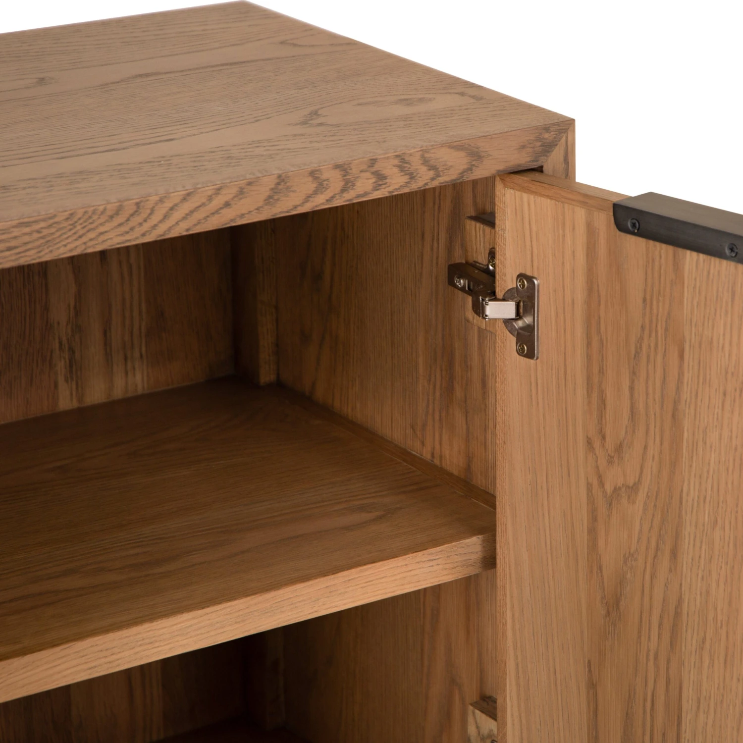 Industrial Oak Large 2 Door 3 Drawer Sideboard 8 Industrial Oak Large 2 Door 3 Drawer Sideboard - Image 8