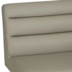 Milan Chrome & Oak 1.4m Bench With Back -Furniture Specialty Store ID 14BWB TP 4 scaled