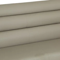 Milan Chrome & Oak 1.4m Bench With Back -Furniture Specialty Store ID 14BWB TP 5 scaled