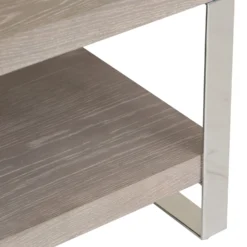 Milan Chrome & Oak Coffee Table -Furniture Specialty Store ID CT 7 scaled