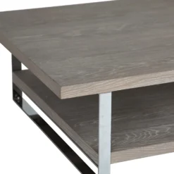 Milan Chrome & Oak Large Coffee Table 13 Milan Chrome & Oak Large Coffee Table -Furniture Specialty Store ID LCT 4 scaled