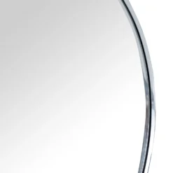 Milan Chrome & Oak Round Wall Mirror 100 X 100cm -Furniture Specialty Store ID RM 3 scaled