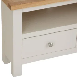 Salisbury Ivory Painted Oak Corner TV Unit 17 Salisbury Ivory Painted Oak Corner TV Unit -Furniture Specialty Store LP CTV C 5