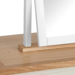 Salisbury White Painted Oak Dressing Table, Stool & Dressing Mirror -Furniture Specialty Store LP DT W SET4