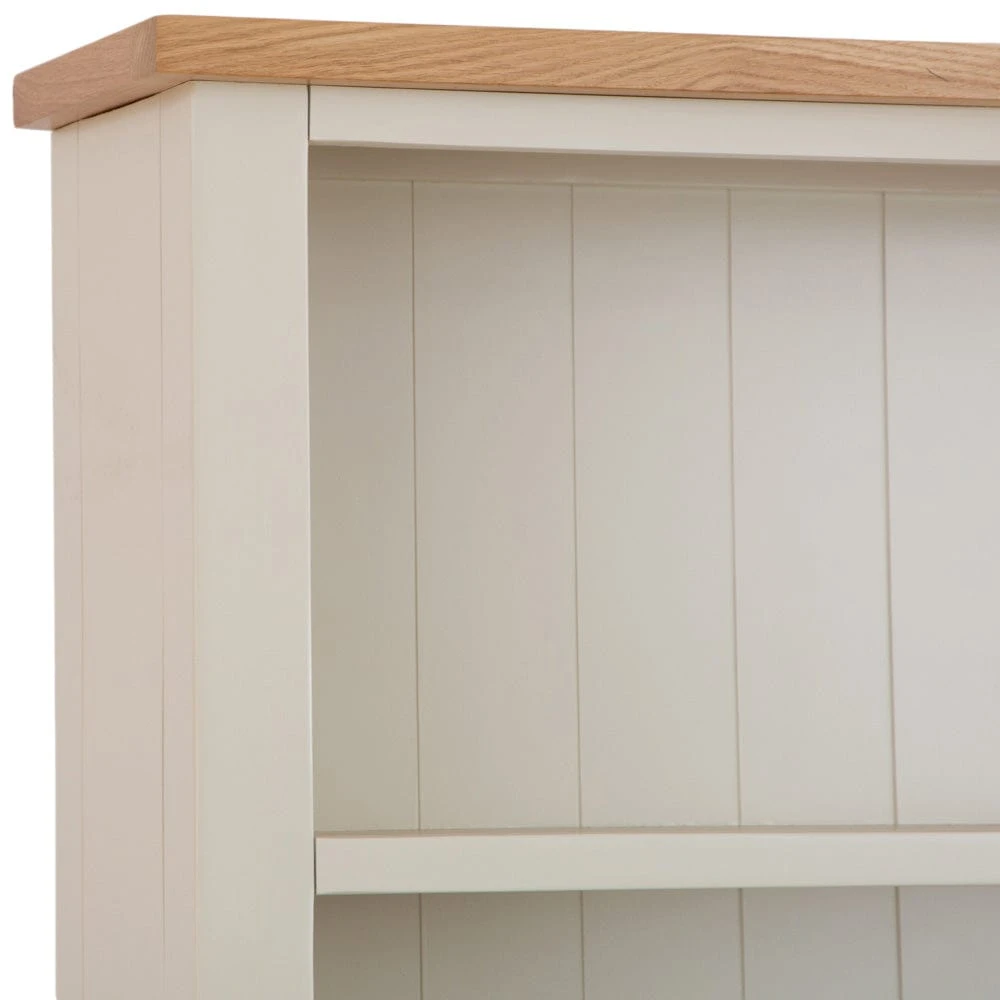 Salisbury Ivory Painted Oak Large Bookcase 3 Salisbury Ivory Painted Oak Large Bookcase - Image 3