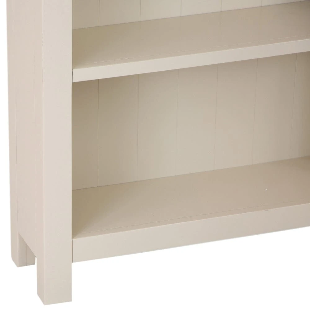 Salisbury Ivory Painted Oak Large Bookcase 5 Salisbury Ivory Painted Oak Large Bookcase - Image 5