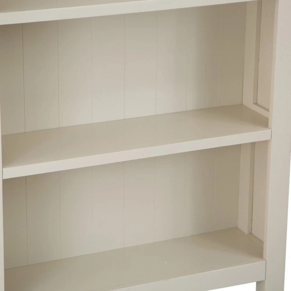 Salisbury Ivory Painted Oak Large Bookcase 6 Salisbury Ivory Painted Oak Large Bookcase - Image 6