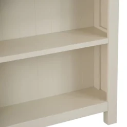 Salisbury Ivory Painted Oak Large Bookcase 16 Salisbury Ivory Painted Oak Large Bookcase -Furniture Specialty Store LP LBC C 5