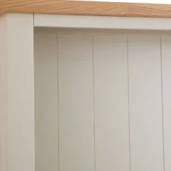 Salisbury Ivory Painted Oak Large Bookcase 15 Salisbury Ivory Painted Oak Large Bookcase -Furniture Specialty Store LP LBC C 6