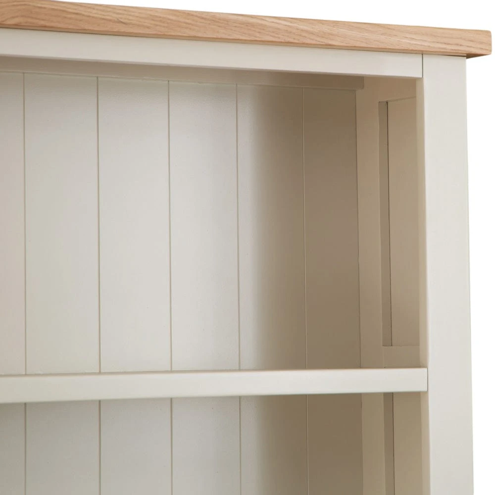 Salisbury Ivory Painted Oak Large Bookcase 4 Salisbury Ivory Painted Oak Large Bookcase - Image 4
