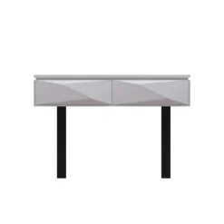 Venice Gloss Grey Console Table With LED Lighting -Furniture Specialty Store MCON 03 02Large