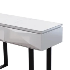 Venice Gloss Grey Console Table With LED Lighting -Furniture Specialty Store MCON 03 05Large