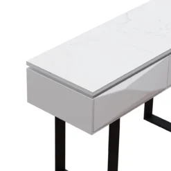 Venice Gloss Grey Console Table With LED Lighting -Furniture Specialty Store MCON 03 07Large