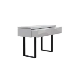 Venice Gloss Grey Console Table With LED Lighting -Furniture Specialty Store MCON 03 08Large