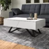 Venice Matt White Coffee Table