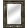 The Mirror Collection Wooden Frame Ornate Wall Mirror