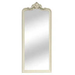The Mirror Collection Tall Ornate Leaner Mirror