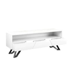 Venice Matt White Large TV Unit -Furniture Specialty Store MLTV 02 05Large