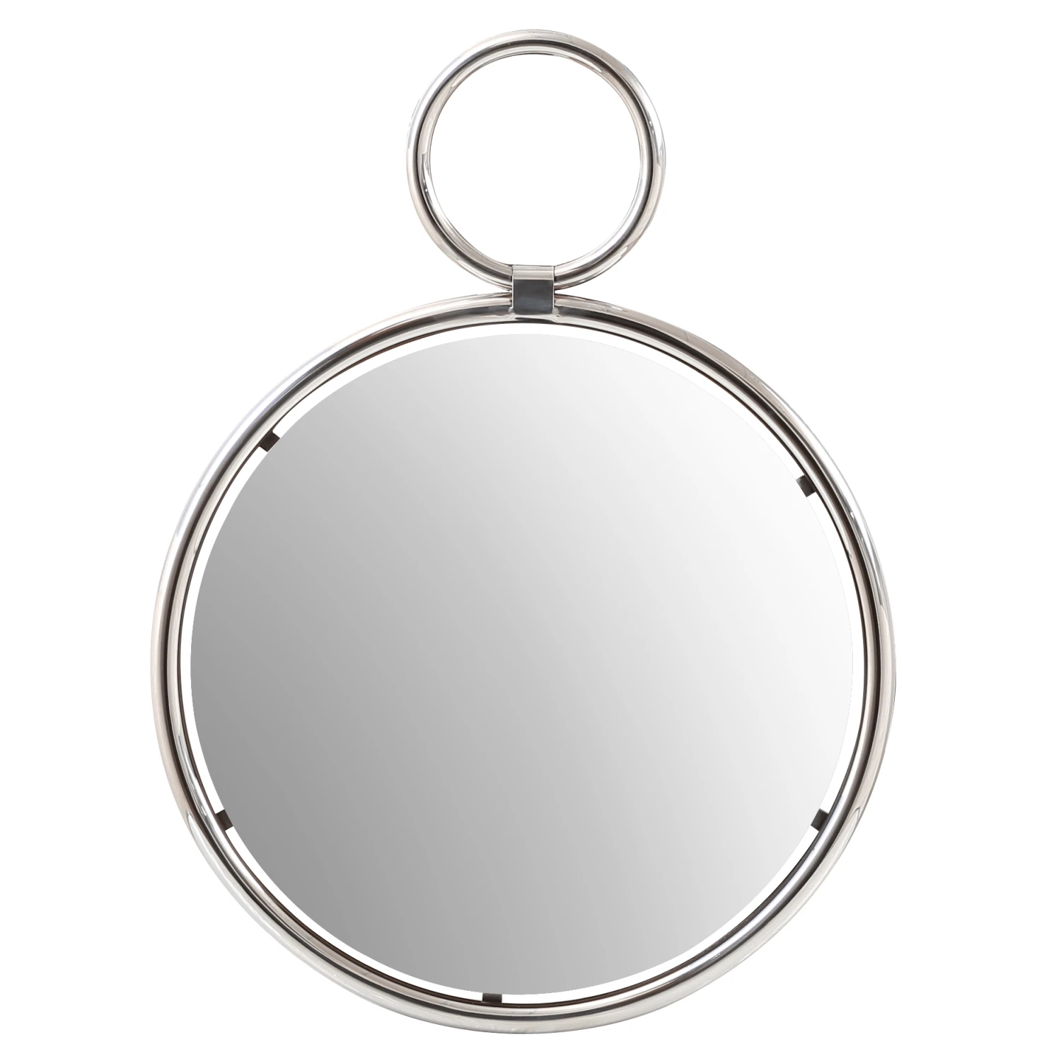 The Mirror Collection Silver Round Keyring Mirror 1 The Mirror Collection Silver Round Keyring Mirror