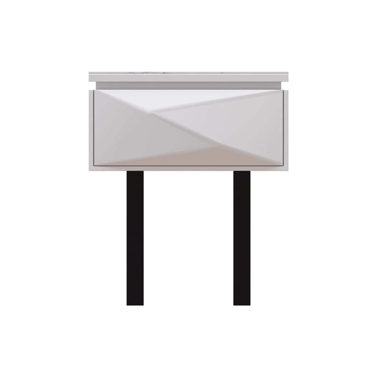 Venice Gloss Grey Lamp Table 3 Venice Gloss Grey Lamp Table - Image 3