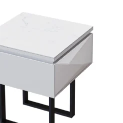 Venice Gloss Grey Lamp Table 14 Venice Gloss Grey Lamp Table -Furniture Specialty Store MSIT 05 06Large