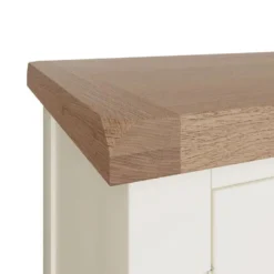 Suffolk White Painted Oak Extra Large TV Unit -Furniture Specialty Store Provence Extra Large TV Unit Top