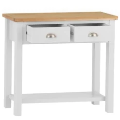 Rutland White Painted Oak Console Table 7 Rutland White Painted Oak Console Table -Furniture Specialty Store RA CON TR 2 e5e49afc 67ce 4899 8cee 7703a6c22267