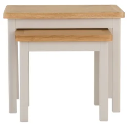 Rutland Painted Oak Nest Of 2 Tables -Furniture Specialty Store RA N2T TR 5