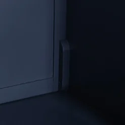 Florence Midnight Grey Painted 2 Door Wardrobe With Drawers -Furniture Specialty Store SW GWR MG 1