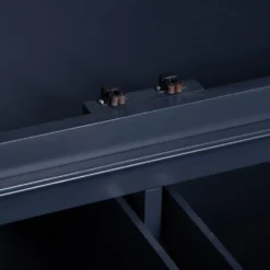 Florence Midnight Grey Painted 2 Door Wardrobe With Drawers -Furniture Specialty Store SW GWR MG 8