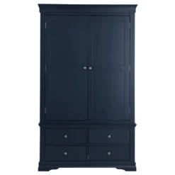 Florence Midnight Grey Painted 2 Door Wardrobe With Drawers -Furniture Specialty Store SW GWR MG a8657723 2709 490b aa40 64946ff0e61f