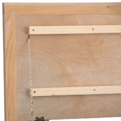 Florence Midnight Grey Painted Oak Blanket Box -Furniture Specialty Store SWO BB MG 5