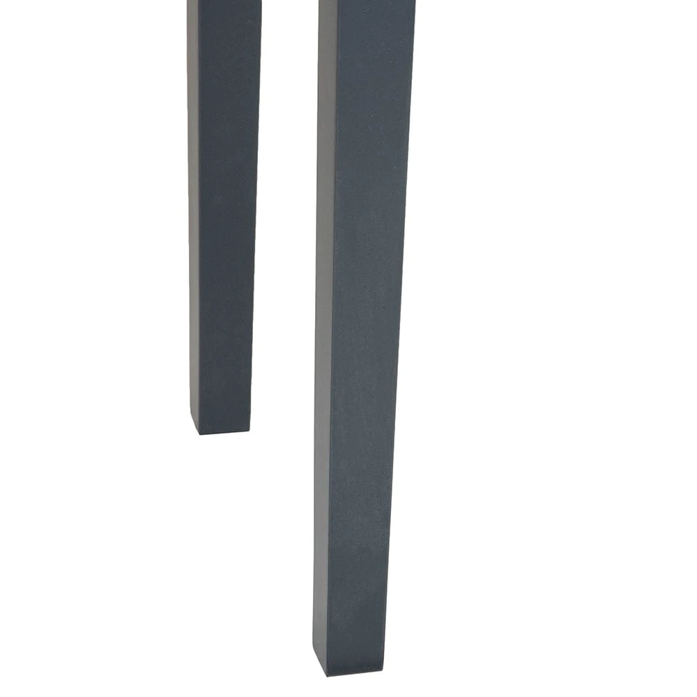 Florence Midnight Grey Painted Oak Dressing Table 5 Florence Midnight Grey Painted Oak Dressing Table - Image 5