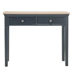Florence Midnight Grey Painted Oak Dressing Table 17 Florence Midnight Grey Painted Oak Dressing Table -Furniture Specialty Store SWO DT MG 8