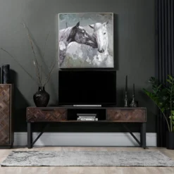 Shoreditch Industrial Large TV Unit