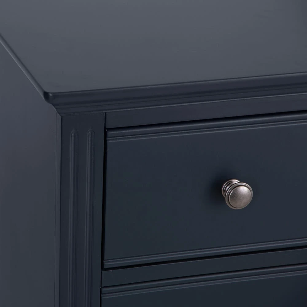 Banbury Midnight Grey Painted 2 Over 3 Chest 4 Banbury Midnight Grey Painted 2 Over 3 Chest - Image 4