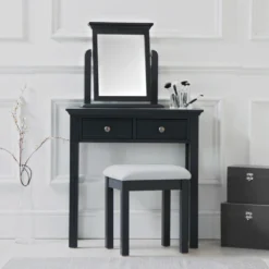 Banbury Midnight Grey Painted Dressing Table