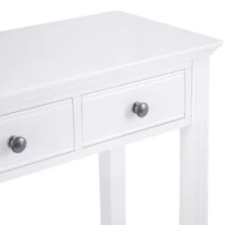 Banbury White Painted Dressing Table -Furniture Specialty Store bp dt w 7
