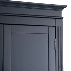Banbury Midnight Grey Painted 2 Door Wardrobe With Drawers 30 Banbury Midnight Grey Painted 2 Door Wardrobe With Drawers -Furniture Specialty Store bp gwr mg 27 v12