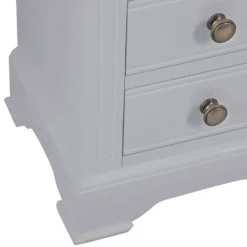 Banbury Grey Painted Large Bedside Table -Furniture Specialty Store bp lbsc g 3