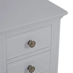Banbury Grey Painted Large Bedside Table -Furniture Specialty Store bp lbsc g 4