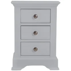 Banbury Grey Painted Large Bedside Table -Furniture Specialty Store bp lbsc g 6