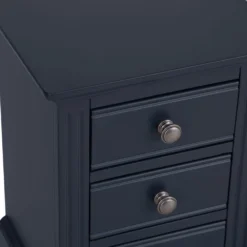 Banbury Midnight Grey Painted Large Bedside Table -Furniture Specialty Store bp lbsc mg 11 v2