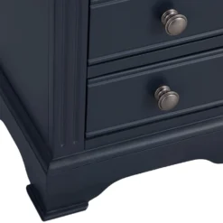 Banbury Midnight Grey Painted Large Bedside Table -Furniture Specialty Store bp lbsc mg 12 v2