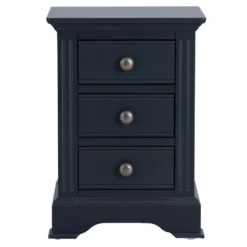 Banbury Midnight Grey Painted Large Bedside Table -Furniture Specialty Store bp lbsc mg 7 v2