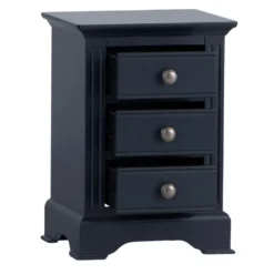 Banbury Midnight Grey Painted Large Bedside Table -Furniture Specialty Store bp lbsc mg 9 v2