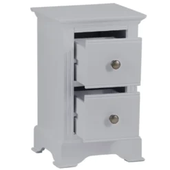 Banbury Grey Painted Small Bedside Table -Furniture Specialty Store bp sbsc g 2